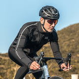 Rockbros 15400002005 langærmet cykeltrøje efterår/vinter XXL - sort