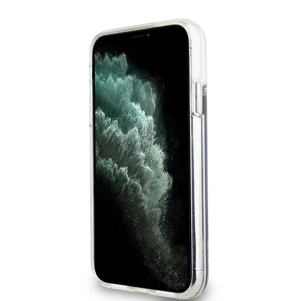 DKNY Liquid Glitter Big Logo case for iPhone 11 / Xr - black