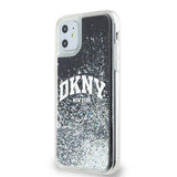 DKNY Liquid Glitter Big Logo case for iPhone 11 / Xr - black