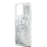 DKNY Liquid Glitter Big Logo case for iPhone 15 Pro - white