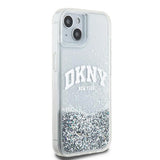 DKNY Liquid Glitter Big Logo case for iPhone 15 / 14 / 13 - white