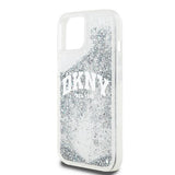 DKNY Liquid Glitter Big Logo case for iPhone 15 / 14 / 13 - white