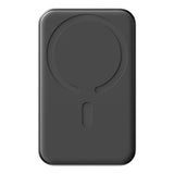 Powerbank Joyroom JR-W020 Mini 5000mAh USB-A USB-C inductive 20W - black + USB-C / USB-C cable