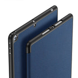 Dux Ducis Domo case med flap og smart sleep til iPad 7 / 8 / 9 10,2'- blå