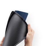 Dux Ducis Domo case med flap og smart sleep til iPad 7 / 8 / 9 10,2'- blå