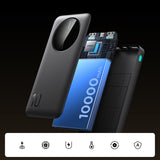 Powerbank Joyroom JR-PBF12 10000mAh 2.4A 2x USB-A 1x USB-C - sort