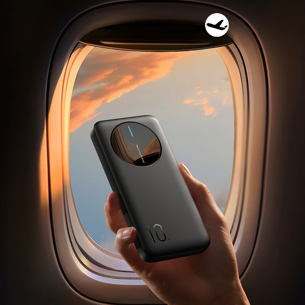 Powerbank Joyroom JR-PBF12 10000mAh 2.4A 2x USB-A 1x USB-C - sort