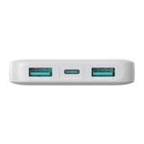 Powerbank Joyroom JR-PBF12 10000mAh 2.4A 2x USB-A 1x USB-C - hvid