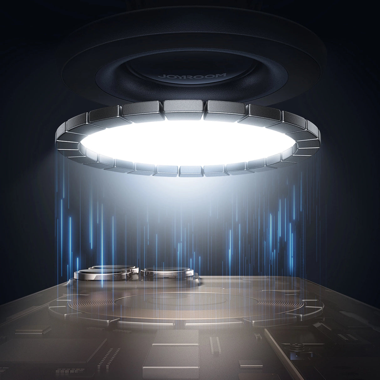 Joyroom JR-ZS406 magnetisk bilholder til forrude / cockpit - sort