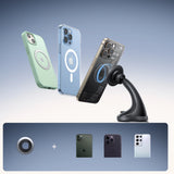 Joyroom JR-ZS406 magnetisk bilholder til forrude / cockpit - sort