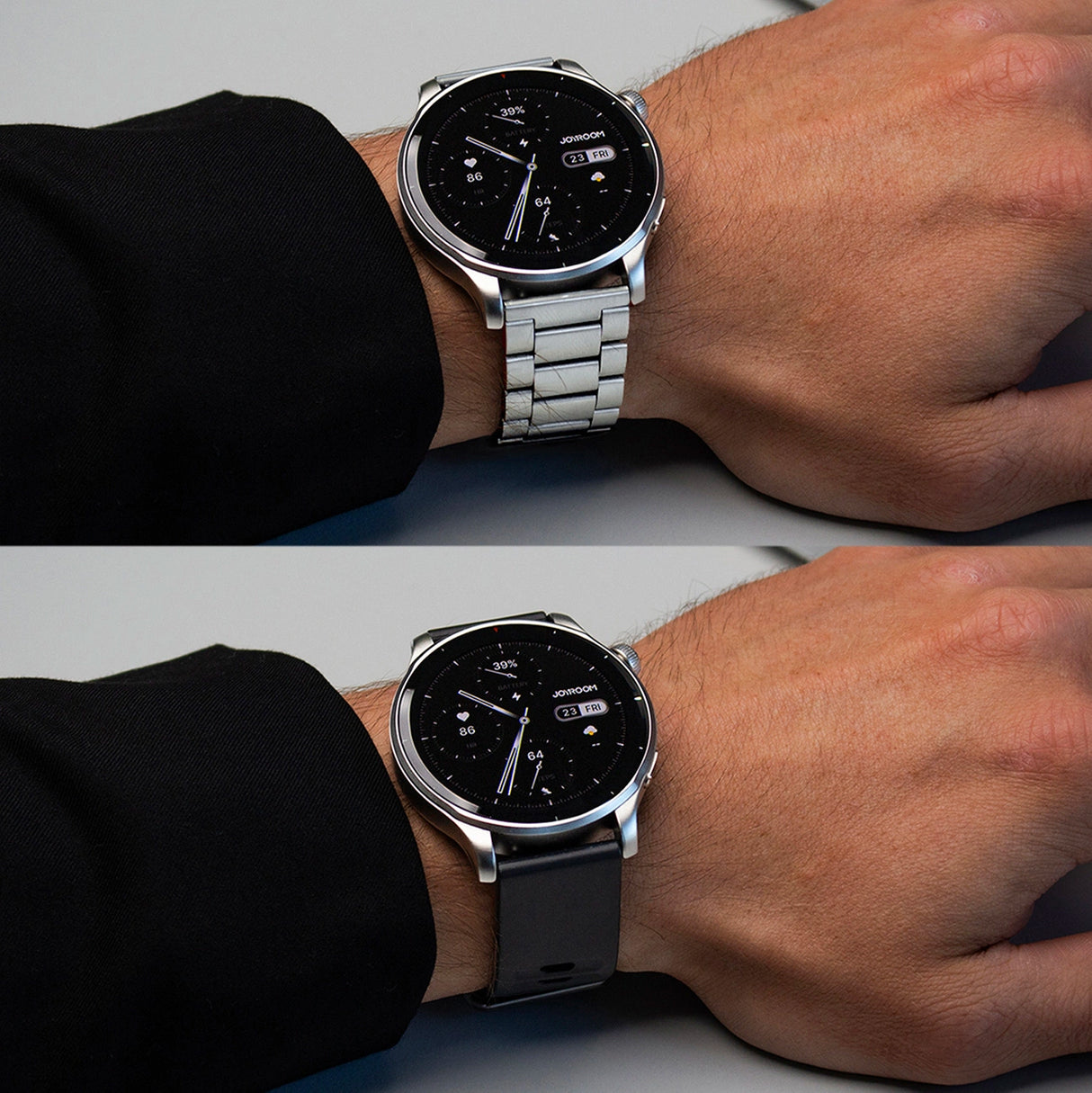 Joyroom Venture-serien JR-FV1 Smartwatch med opkaldsmodtager - Grå