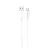 Dudao L4SM USB-A / micro USB-kabel 2A 1m - hvid