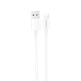 Dudao L4SL USB-A / Lightning 2A kabel 1m - hvid
