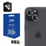 3mk Lens Protection Pro-kameraomslag til iPhone 15 Plus - grønt