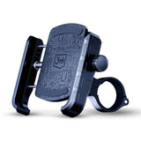 3mk stål cykelholder Hjultelefonholder - sort