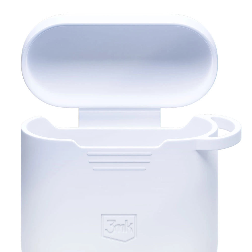 3mk Silicon AirPods Case for AirPods 2 - white