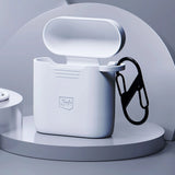 3mk Silicon AirPods Case for AirPods 2 - white