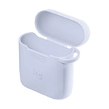 3mk Silicon AirPods Case for AirPods 2 - white