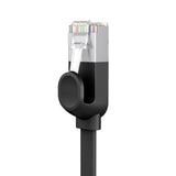 Baseus High Speed Flat Ethernet CAT6 RJ45 netværkskabel 1m - sort