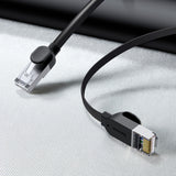 Baseus High Speed Flat Ethernet CAT6 RJ45 netværkskabel 1m - sort