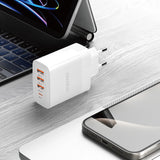 Dudao A5HEU netværksoplader 3x USB-A 1x USB-C PD20W - hvid
