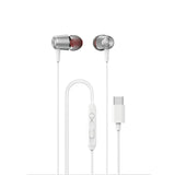 Dudao X1PROT In-Ear Wired USB-C Headphones 1.2m - Hvid