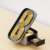 Dudao A11Pro+ 15W 3in1 induktiv oplader til telefon/smartwatch/hovedtelefoner - sort