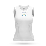 Rockbros YDBX001 Dame Hurtigtørrende Ærmeløs Cykeltrøje M/L - Hvid