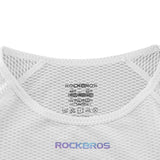 Rockbros YDBX001 Dame Hurtigtørrende Ærmeløs Cykeltrøje M/L - Hvid