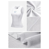 Rockbros YDBX001 hurtigtørrende cykelvest XL / XXL - hvid