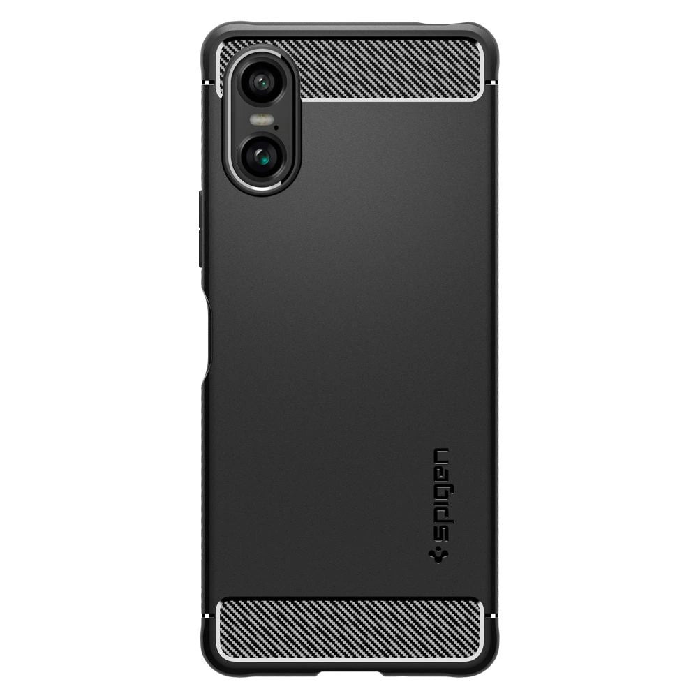Spigen Rugged Armor Case til Sony Xperia 10 VI - Matte Black