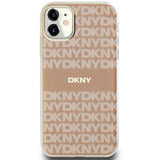 DKNY IML Mono & Stripe MagSafe case for iPhone 11 / Xr - pink