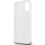 DKNY IML Mono & Stripe MagSafe case for iPhone 11 / Xr - pink