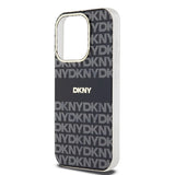 DKNY IML Mono & Stripe MagSafe case for iPhone 13 Pro Max - black