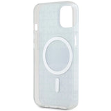 DKNY IML Mono & Stripe MagSafe Case for iPhone 15/14/13 - Black