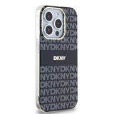 DKNY IML Mono & Stripe MagSafe case for iPhone 15 Pro - black
