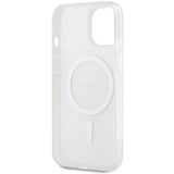 DKNY IML Mono & Stripe MagSafe Case for iPhone 15 Plus / 14 Plus - Pink