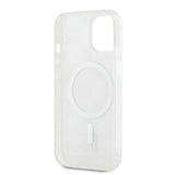 DKNY IML Checkered Mono Pattern & Printed Stripes MagSafe case for iPhone 15 / 14 / 13 - pink