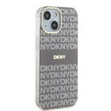 DKNY IML Mono & Stripe MagSafe case for iPhone 15 / 14 / 13 - beige