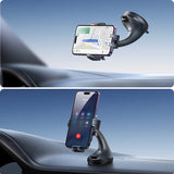 Joyroom JR-OK6 klemme telefonholder til glas - sort