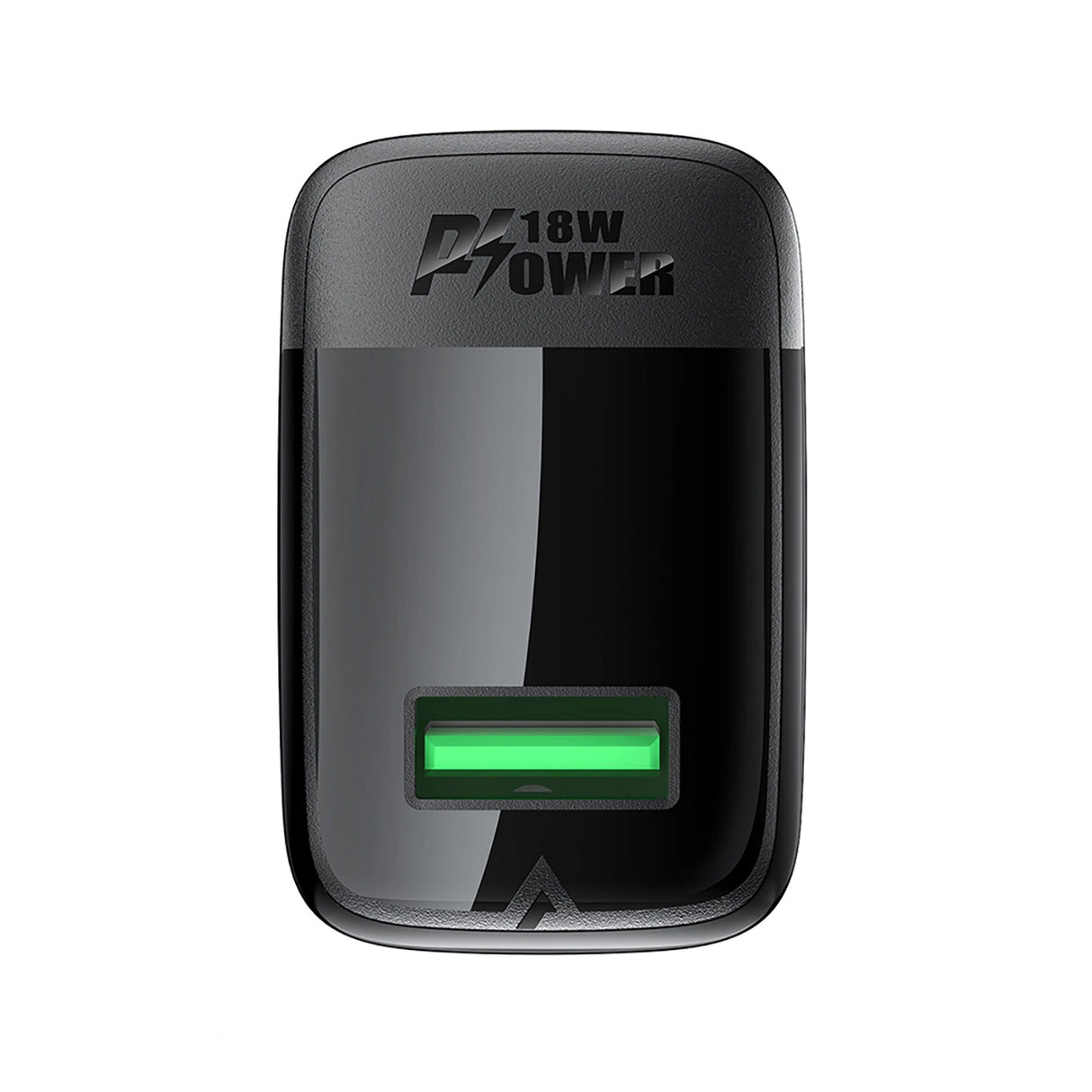 Acefast A90 Charger GaN USB-A QC 18W - sort