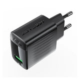 Acefast A90 Charger GaN USB-A QC 18W - sort