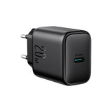Joyroom JR-TCF20 USB-C PD 20W netværksoplader - sort
