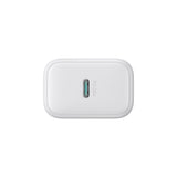 Joyroom JR-TCF20 USB-C PD 20W netværksoplader - hvid + USB-C / USB-C kabel 1m