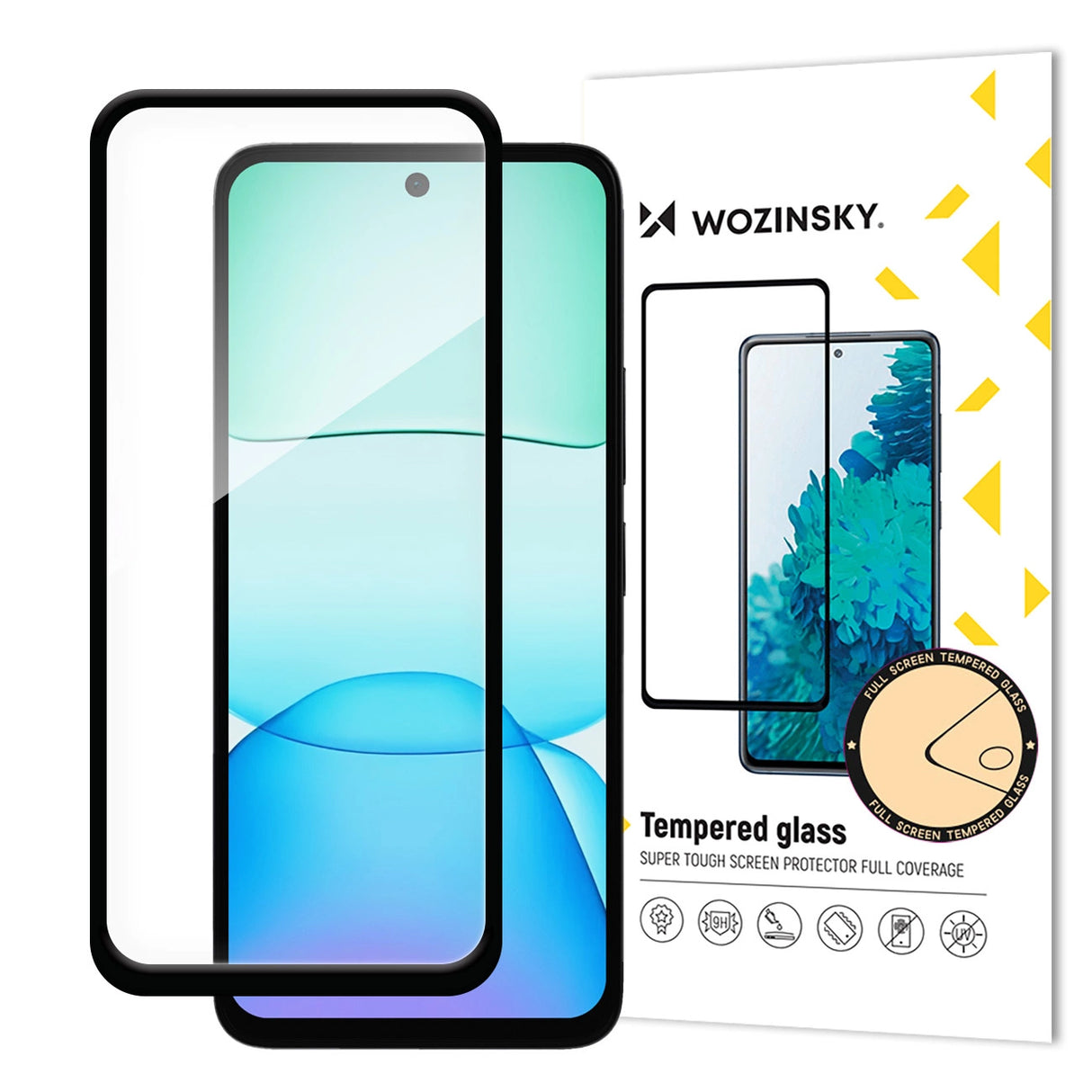 Wozinsky Full Glue Tempered Glass til Xiaomi Redmi 13