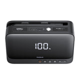 Jump starter Baseus Super Energy BS-CH013 4in1 600A med lommelygte / powerbank 6000mAh / kompressor - sort