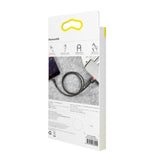 Baseus Cafule USB Lightning Cable 2,4A 0,5m (rød+sort)