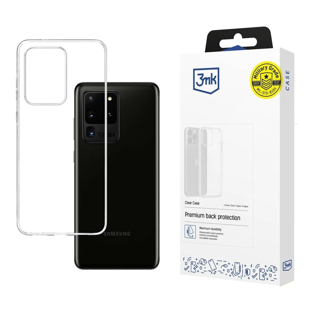 3mk Clear Case til Samsung Galaxy S20 Ultra 5G - gennemsigtig