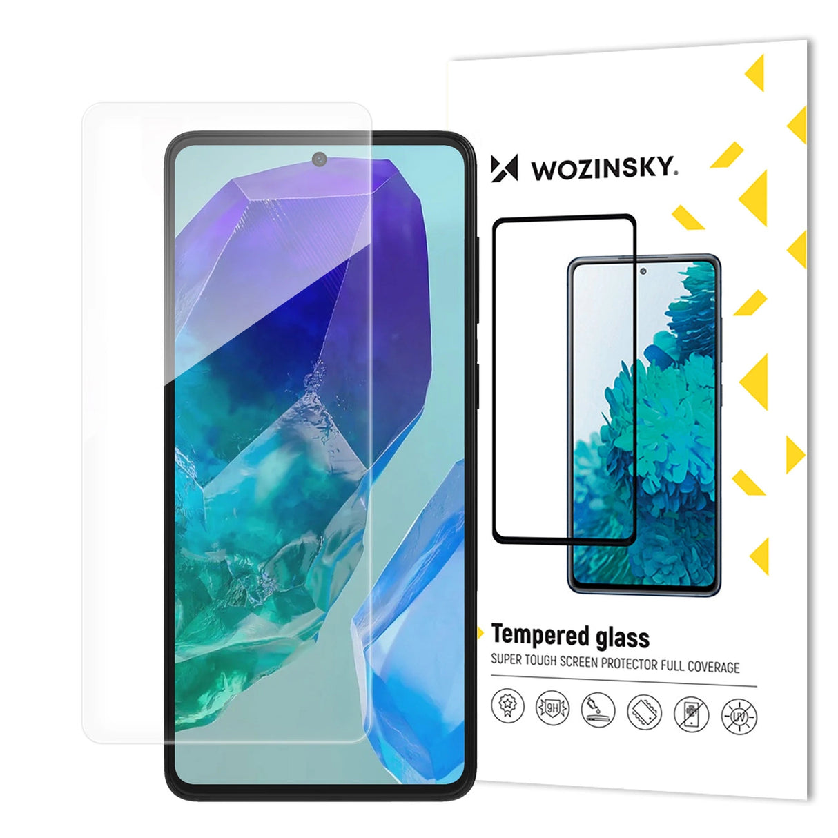 Wozinsky hærdet glas til Samsung Galaxy M55
