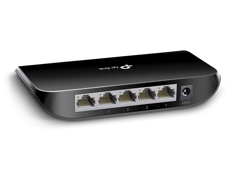 TP-Link TL-SG1005D netværksswitch Ikke administreret Gigabit Ethernet (10/100/1000) Sort